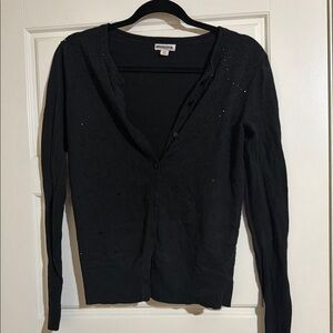 Black Women's Embellished Cardigan